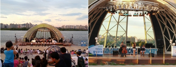 Hangang Mulbit Festival (photo credit to Seoul Metropolitan Government~Hangang Project Division)